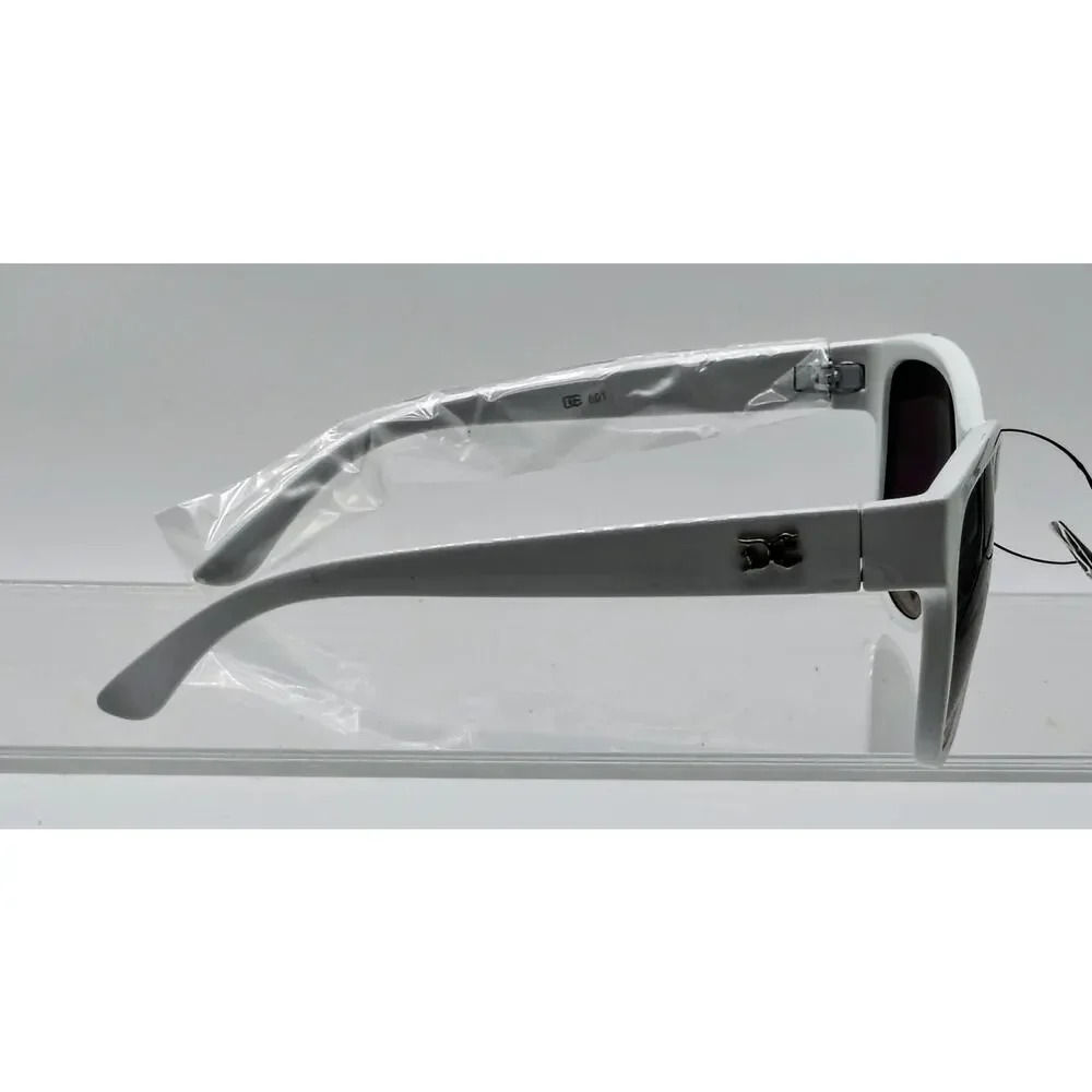 603 white sunglasses with purple